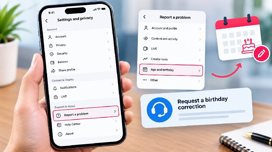 How to Change My Age on TikTok